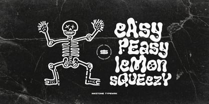 Chemicalos Font Poster 3