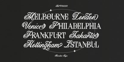 MIT Voreist Font Poster 5