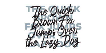 Raveggin Script Font Poster 4