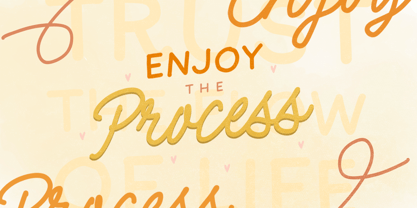 Wonder Nature Font Poster 8