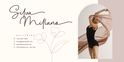 Calligain Font Poster 4