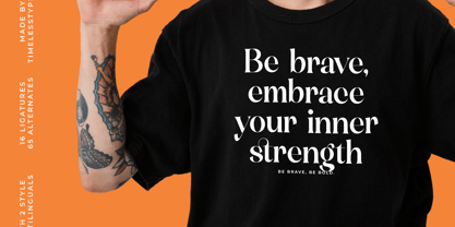 Mosbic Font Poster 4