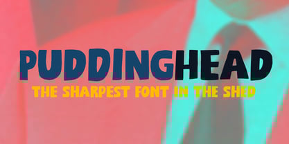 Puddinghead Font Poster 1