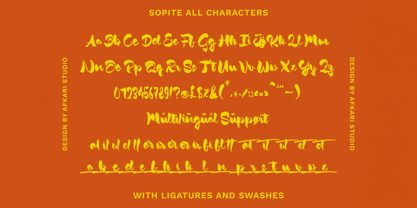 Sopite Font Poster 2