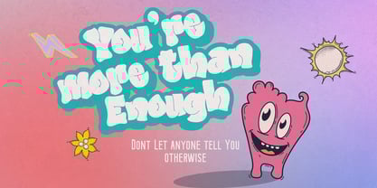 Party Pop Font Poster 8