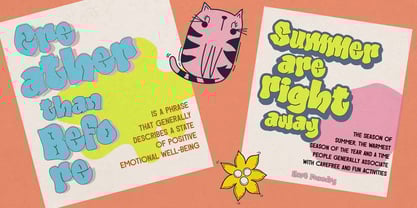 Party Pop Font Poster 5