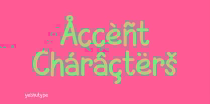 Cute Notebook Font Poster 4