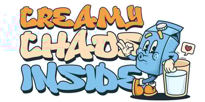 Bropz Drip Font Poster 4