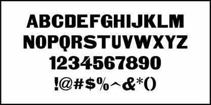 Antique Grotesk JNL Font Poster 3