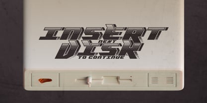 Dither Byte Font Poster 6