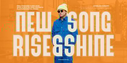 Glanuler Font Poster 2