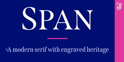 Span Font Poster 1