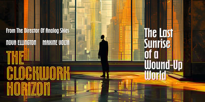 Bravora Font Poster 3