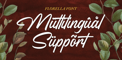 Florella Font Poster 9