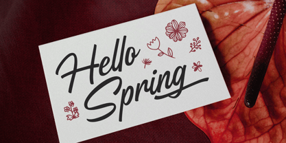 Florella Font Poster 5