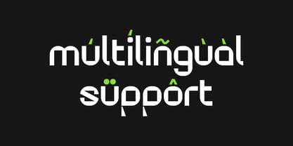 Digittal Font Poster 4