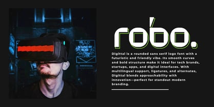 Digittal Font Poster 2