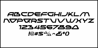 Alien Science JNL Font Poster 5