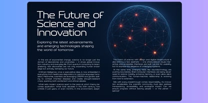 Prompt Font Poster 3