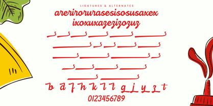 Burger Magis Font Poster 14