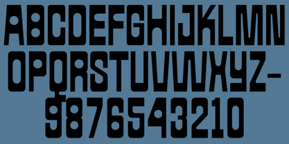 403 Masonec Font Poster 3