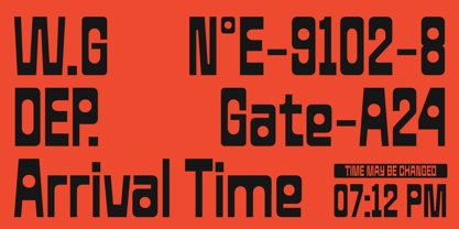 403 Masonec Font Poster 4