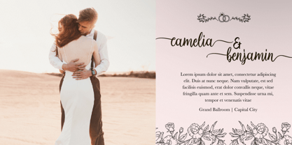 Jolliners Script Font Poster 4