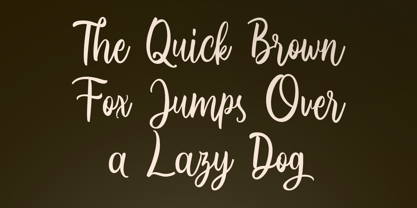 Jolliners Script Font Poster 2