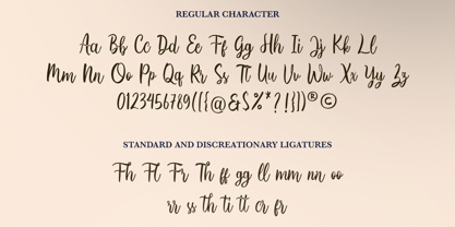 Jolliners Script Font Poster 7