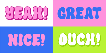 WR Rich Feels Font Poster 3