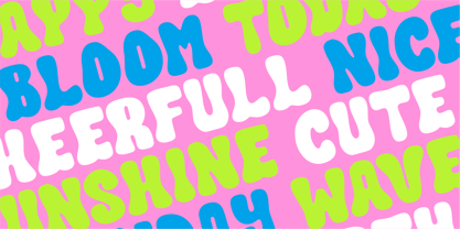 WR Rich Feels Font Poster 4