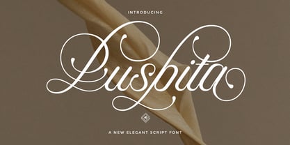 Puspita Script Font Poster 1