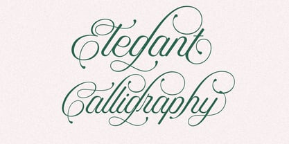 Puspita Script Font Poster 3
