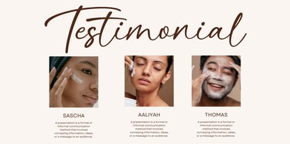 Handgone Font Poster 12