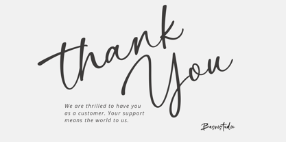 Handgone Font Poster 15