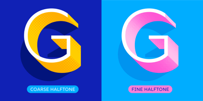 Rig Shaded Font Poster 5