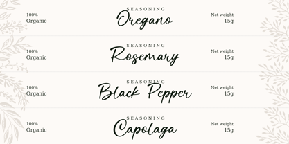 Sallamah Font Poster 3