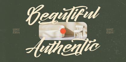 Ginthyr Font Poster 3