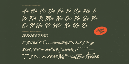 Ginthyr Font Poster 14