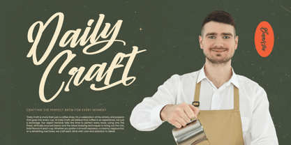 Ginthyr Font Poster 2