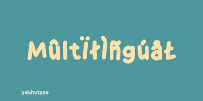 Cute Handwriting Font Poster 4