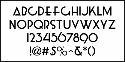 Curb Service JNL Font Poster 3