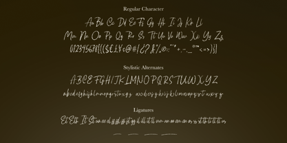 Saphorodite Font Poster 6
