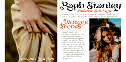 Nigona Font Poster 3