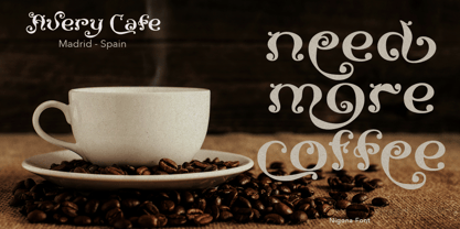 Nigona Font Poster 2