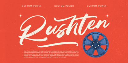 Fasten Dhecta Font Poster 5