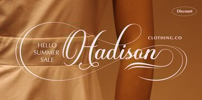 Mantirela Script Font Poster 3