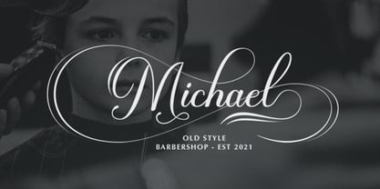 Mantirela Script Font Poster 4