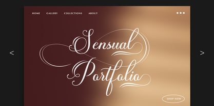 Mantirela Script Font Poster 8