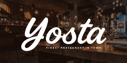 Sweet Josephine Font Poster 9